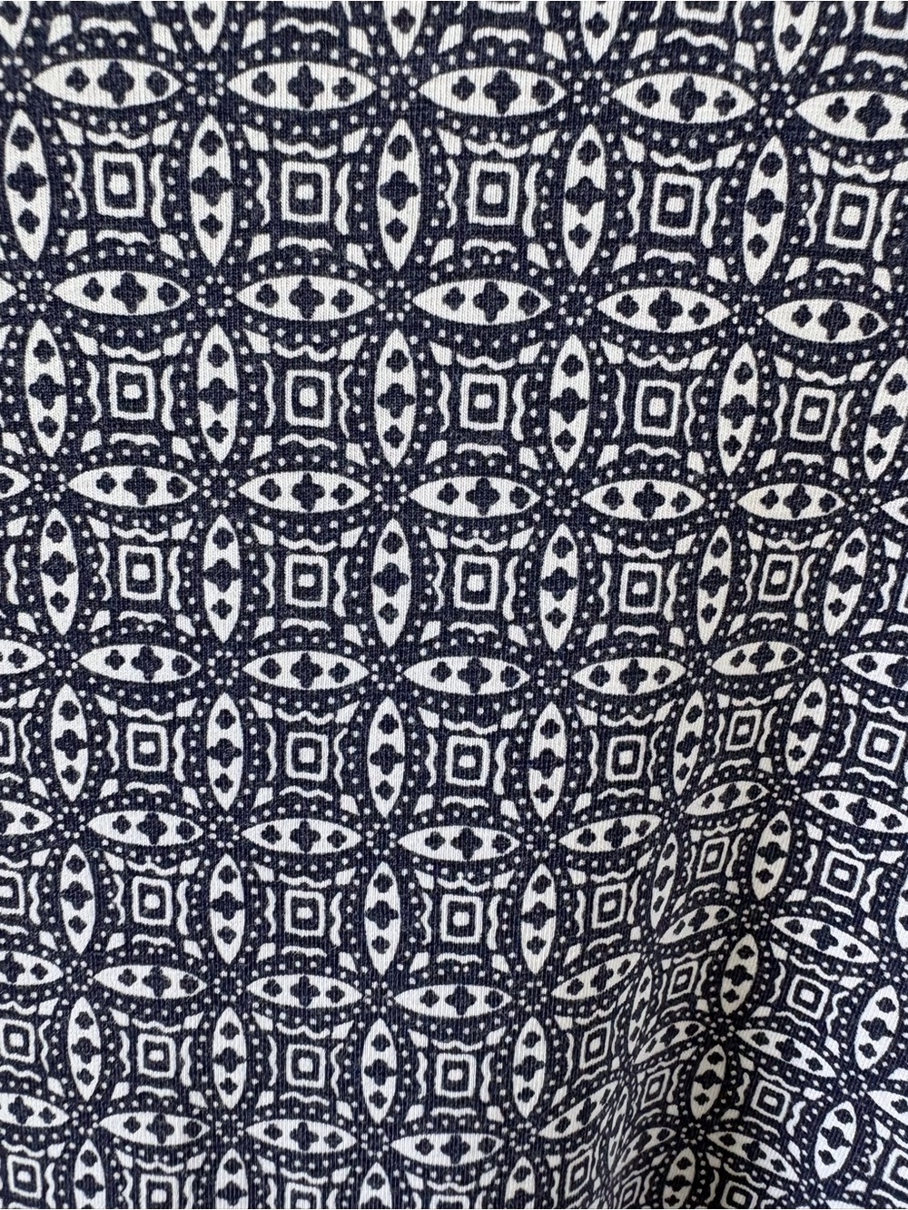 Coolibar Large Long Sleeve Everyday Tee UPF 50+ Navy White Sun Protection Casual - Picture 6 of 10